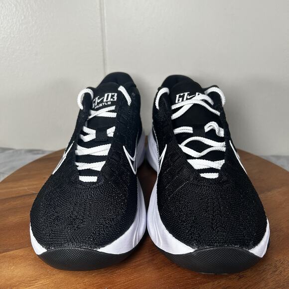 Nike GT Hustle 3 TB Promo Black Basketball Shoes HM0268-002 Men’s 8.5 - Picture 2 of 8